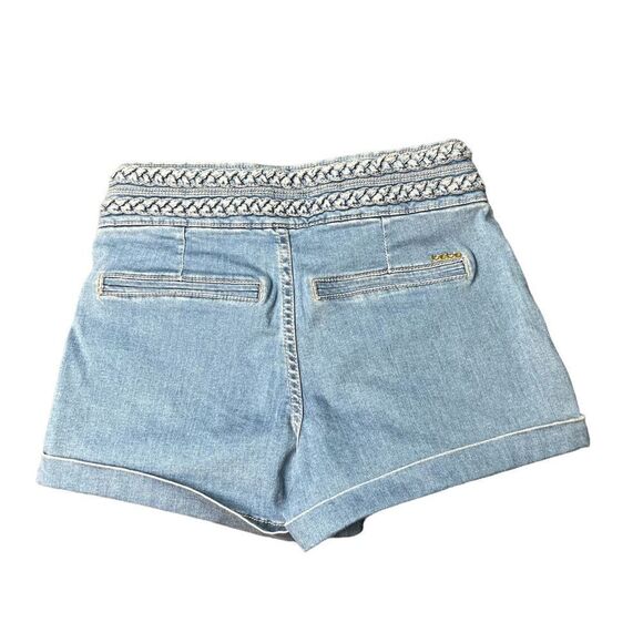 Vintage Y2K Bebe Summer Wash Denim Shorts - Picture 2 of 13